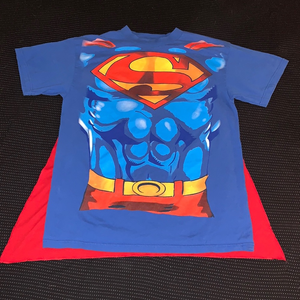 Collector’s Superman Caped Tee Shirt
